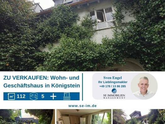 Stadthaus zum Kauf 377.300 € 4 Zimmer 112 m² 118 m² Grundstück Königstein Königstein 61462