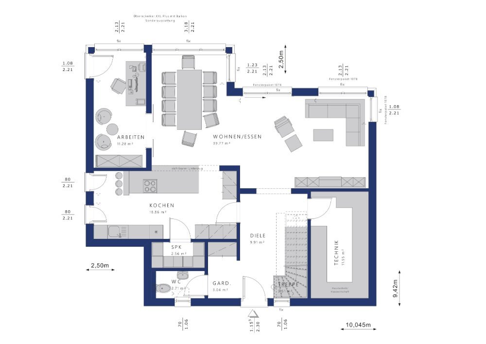 Einfamilienhaus zum Kauf provisionsfrei 421.658 € 4 Zimmer 152 m²<br/>Wohnfläche 1.000 m²<br/>Grundstück Wahlbezirk 21 Suhl 98527