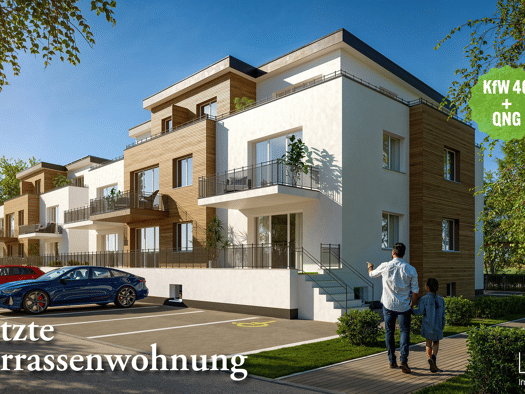 Terrassenwohnung zum Kauf - Erstbezug provisionsfrei 332.103 € 3 Zimmer 71,4 m² Geschoss EG/2 frei ab 01.10.2027 Schutterwald Schutterwald 77746