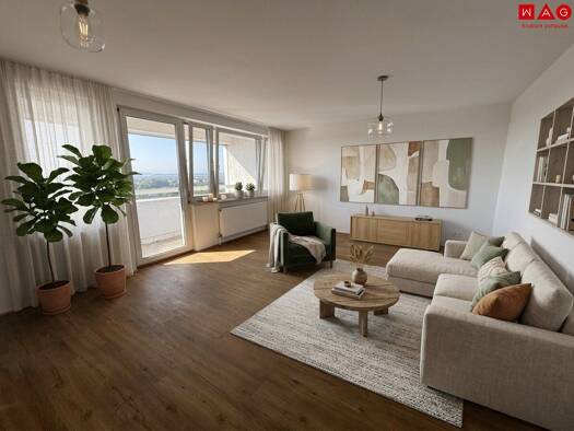 Wohnung zur Miete 539 € 65,5 m² 11. Geschoss Kopernikusstraße 22 Waldegg Linz 4020