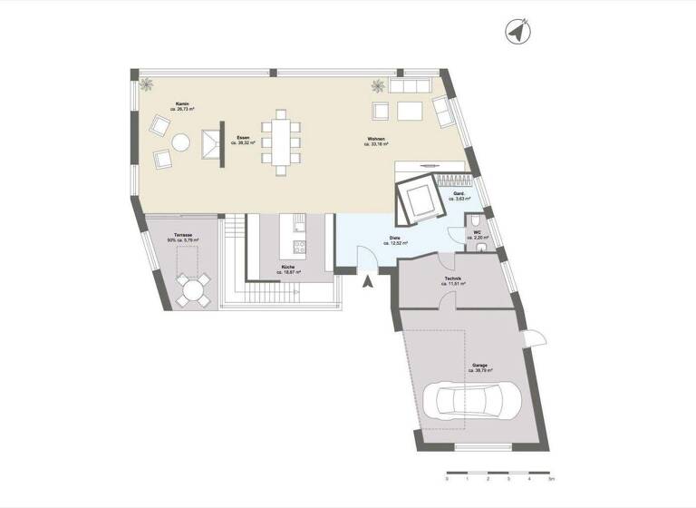 Einfamilienhaus zum Kauf provisionsfrei 2.150.000 € 7 Zimmer 373 m² 1.010 m² Grundstück Bad Bramstedt 24576