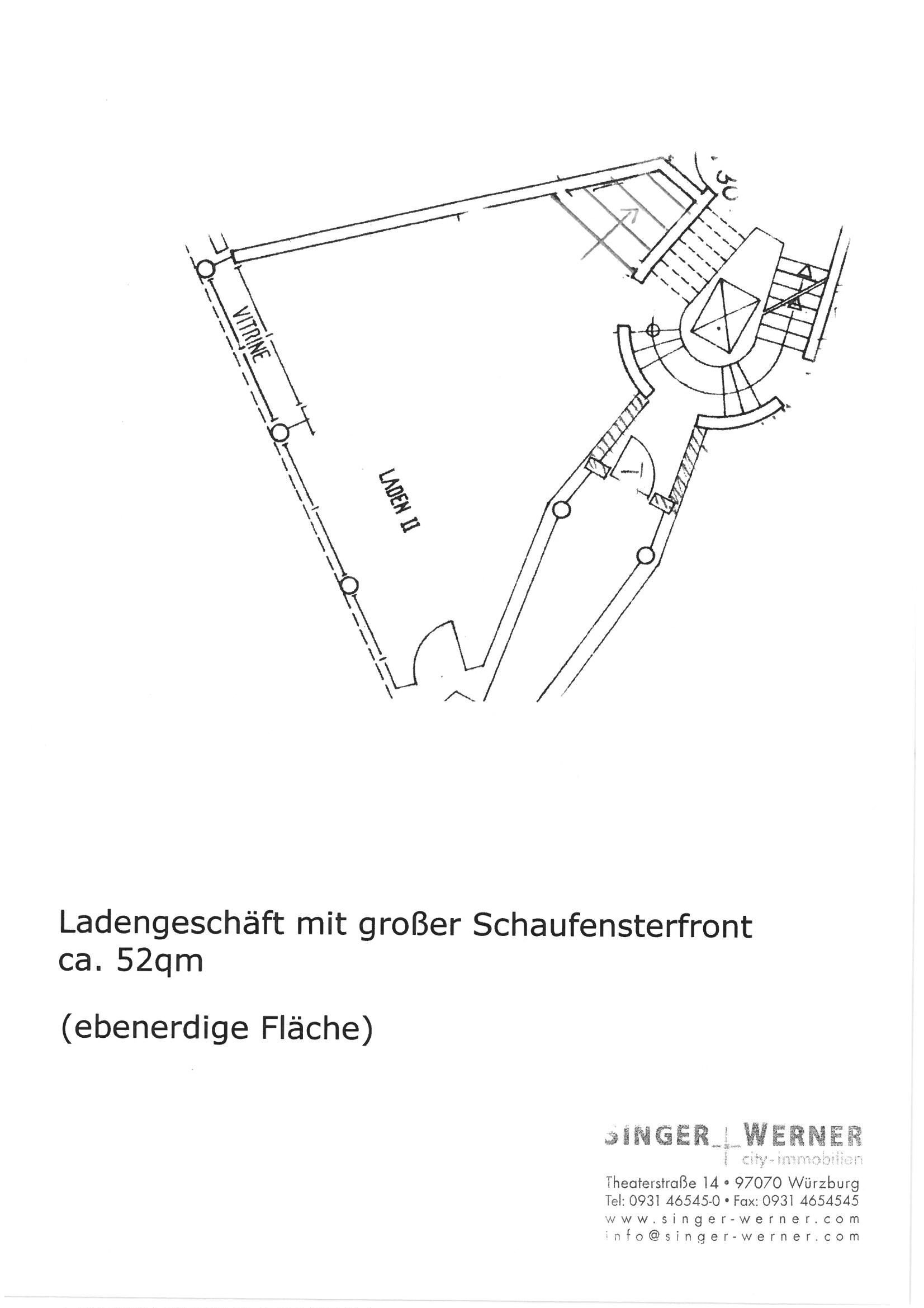 Laden zur Miete provisionsfrei 14,49 € 138 m²<br/>Verkaufsfläche Dettelbacher Gasse Thüngersheim Würzburg 97070