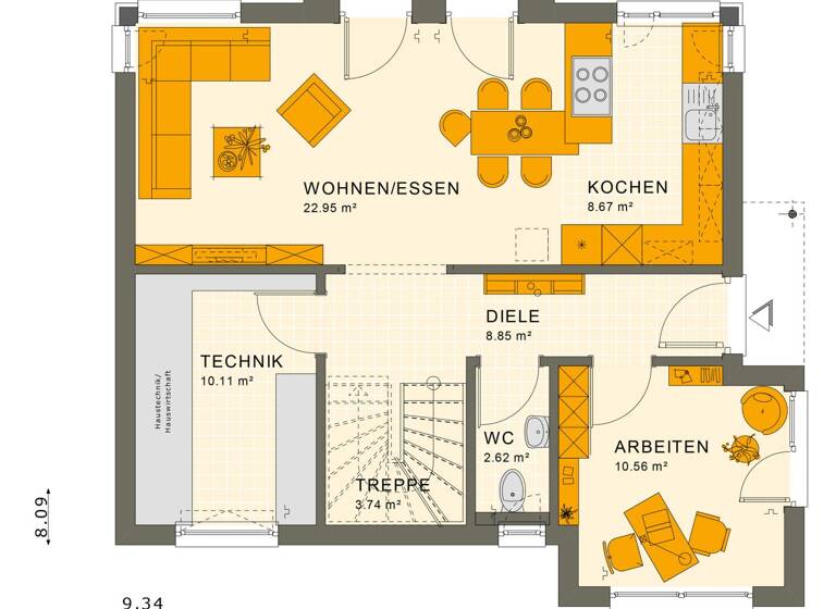 Einfamilienhaus zum Kauf 423.399 € 5 Zimmer 125 m² 602 m² Grundstück Naurath (Eifel) 54340