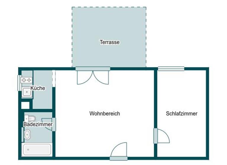 Sonstiges zum Kauf als Kapitalanlage geeignet 169.000 € 2 Zimmer 48 m² Oberaudorf 83080