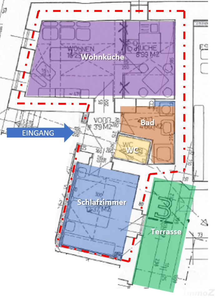 Wohnung zum Kauf 89.900 € 2 Zimmer 45,3 m²<br/>Wohnfläche Deutschfeistritz 8121