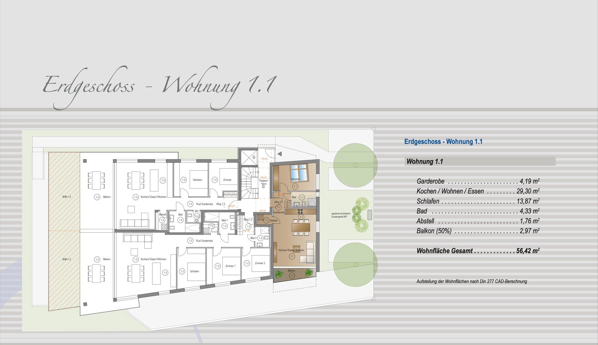 Wohnung zum Kauf 339.000 € 2 Zimmer 56,8 m²<br/>Wohnfläche Markdorf Markdorf 88677