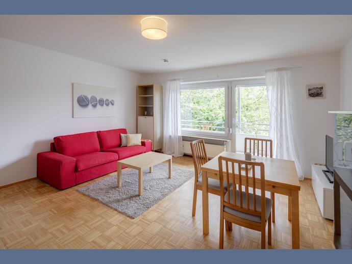 Wohnung zur Miete Wohnen auf Zeit 1.750 € 1,5 Zimmer 48 m²<br/>Wohnfläche 01.02.2025<br/>Verfügbarkeit Am Hart München 80937