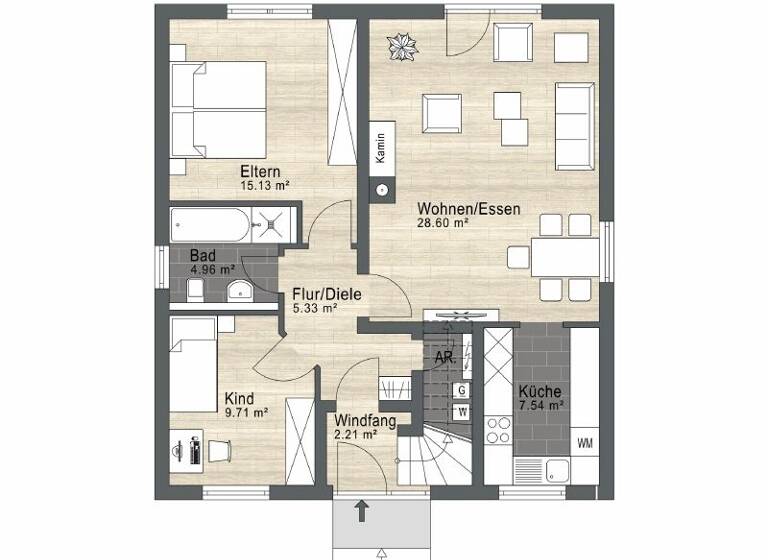 Einfamilienhaus zum Kauf 389.000 € 5 Zimmer 123,6 m² 1.190 m² Grundstück Groß Gaglow Cottbus 03051