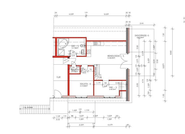 Wohnung zum Kauf 337.000 € 3 Zimmer 70 m² 1. Geschoss Neustadt 23730