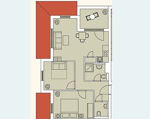 Wohnung zum Kauf 410.000 € 3 Zimmer 59 m²<br/>Wohnfläche 4.<br/>Geschoss Sellin Baabe 18586