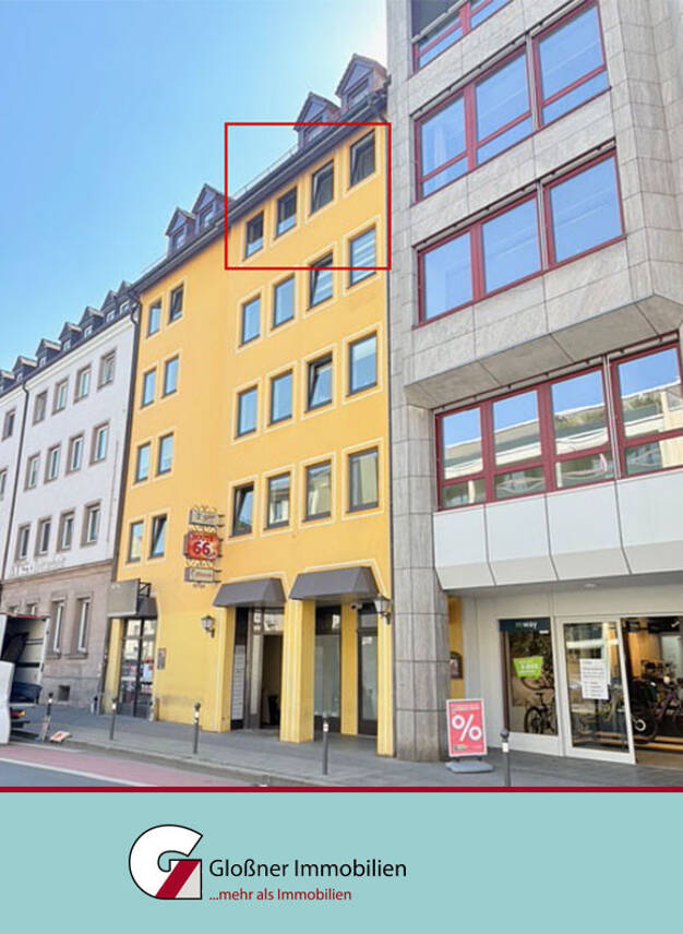 Wohnung zum Kauf 220.000 € 2 Zimmer 61 m² Marienvorstadt Nürnberg 90402