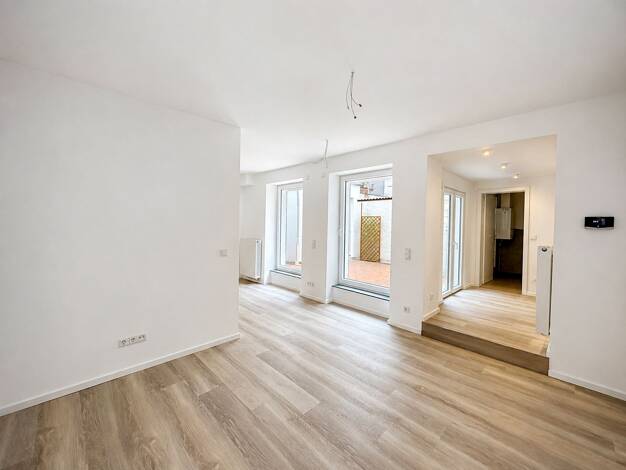 Terrassenwohnung zur Miete 1.100 € 1,5 Zimmer 44,2 m² EG Derendorf Düsseldorf 40476