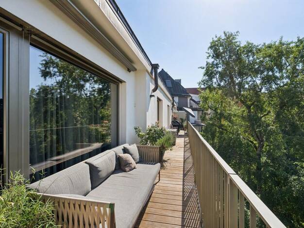 Penthouse zum Kauf 4.100.000 € 6 Zimmer 216 m² 5. Geschoss Bogenhausen München 81679