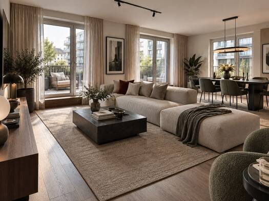 Wohnung zum Kauf provisionsfrei 790.000 € 4 Zimmer 90,2 m² 1. Geschoss frei ab sofort Bornheim Frankfurt am Main 60385