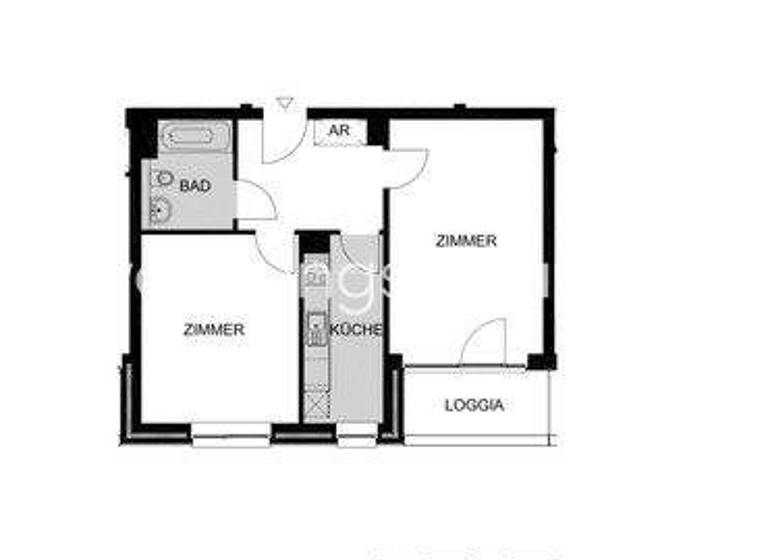 Studio zur Miete Tauschwohnung 364 € 2 Zimmer 56 m² 4. Geschoss Harburg Hamburg 21073