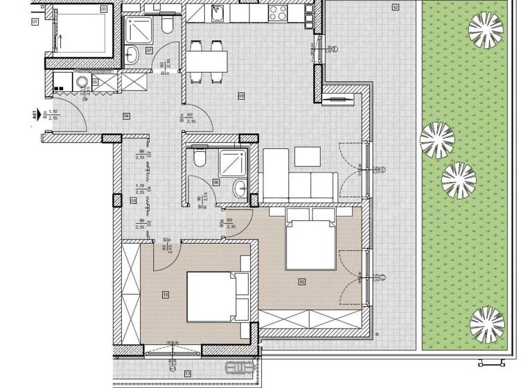 Studio zum Kauf 572.552 € 3 Zimmer 154,7 m² Sofia