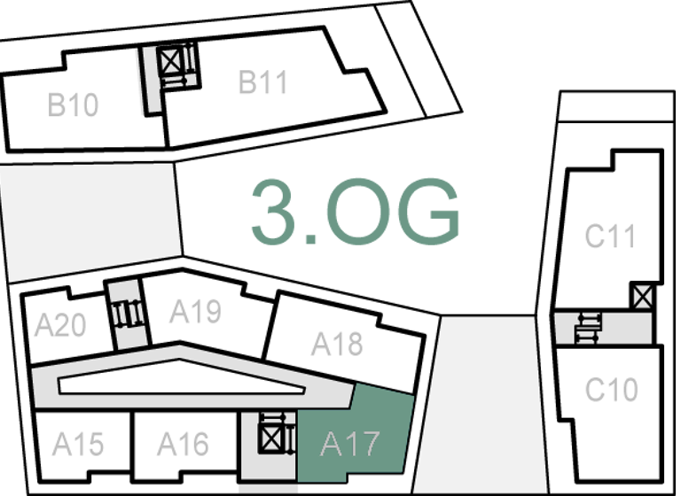 Wohnung zum Kauf provisionsfrei 351.050 € 2 Zimmer 74,7 m² 3. Geschoss Melle-Mitte Melle 49324