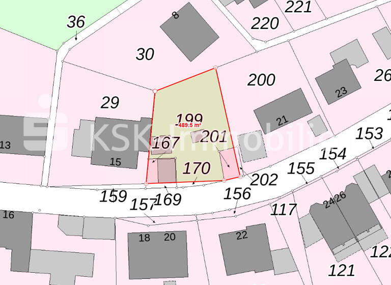 Grundstück zum Kauf 199.000 € 447 m²<br/>Grundstück Wahllokal 221 Siegburg / Seligenthal 53721