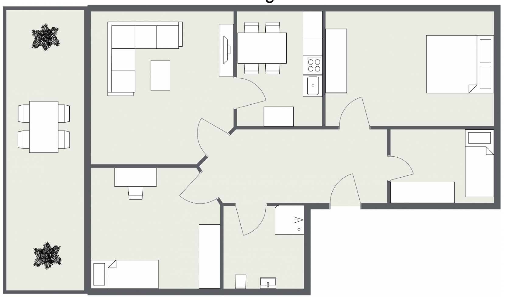 Studio zur Miete 800 € 4 Zimmer 84,3 m²<br/>Wohnfläche 4.<br/>Geschoss 01.02.2025<br/>Verfügbarkeit Wilhelmstraße 24 Diemitz Halle 06116