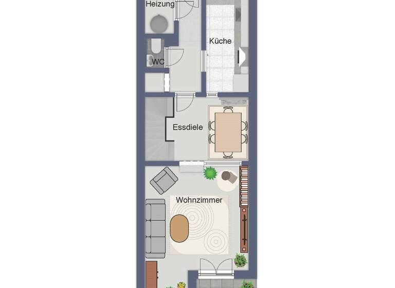 Reihenmittelhaus zum Kauf 465.000 € 4 Zimmer 119,3 m²<br/>Wohnfläche 227 m²<br/>Grundstück Veitshöchheim Veitshöchheim 97209