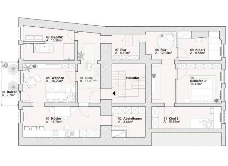 Maisonette zum Kauf 275.000 € 4 Zimmer 118 m² 1. Geschoss Bautzen 02625