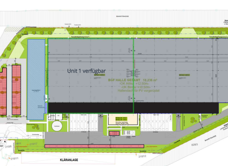 Lagerhalle zur Miete - Erstbezug provisionsfrei 9.365 m² Lagerfläche teilbar ab 9.365 m² Altmühldorf Mühldorf 84453