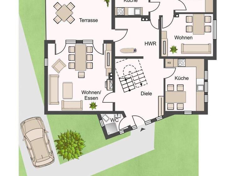 Mehrfamilienhaus zum Kauf provisionsfrei 278.000 € 9 Zimmer 236 m² 621 m² Grundstück Barchel Oerel-Barchel 27432