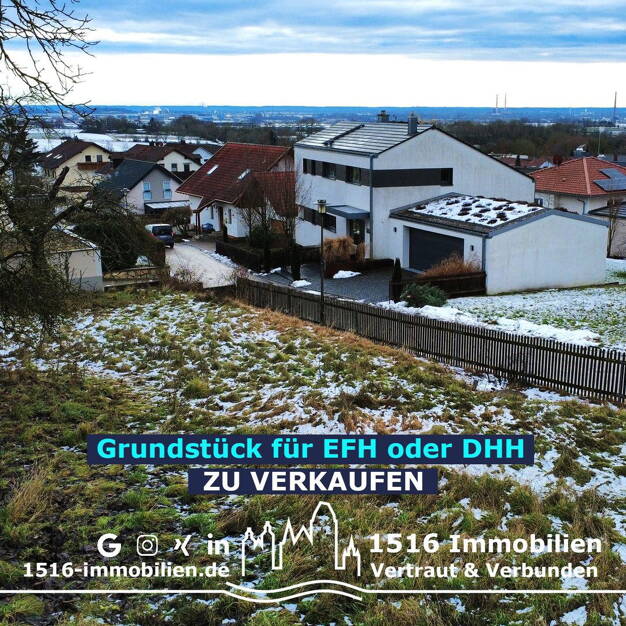 Grundstück zum Kauf provisionsfrei 395.000 € 624 m² Grundstück Grafenbuckelweg 3 Hepberg 85120