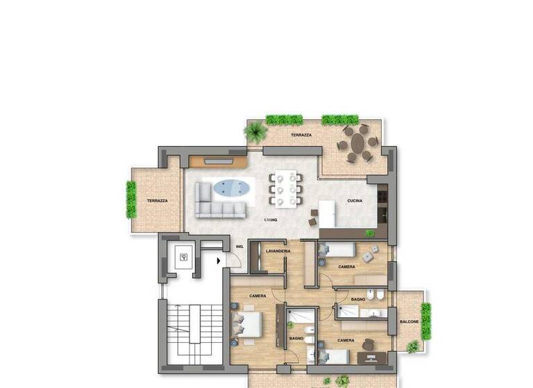 Wohnung zum Kauf - Erstbezug 720.000 € 4 Zimmer 156 m² 2. Geschoss Via Marsala Verona 37128