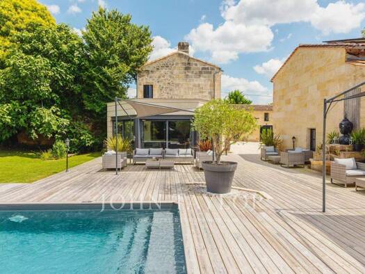 Einfamilienhaus zum Kauf 1.470.000 € 16 Zimmer 500 m² 10.000 m² Grundstück Prignac-et-Marcamps 33710