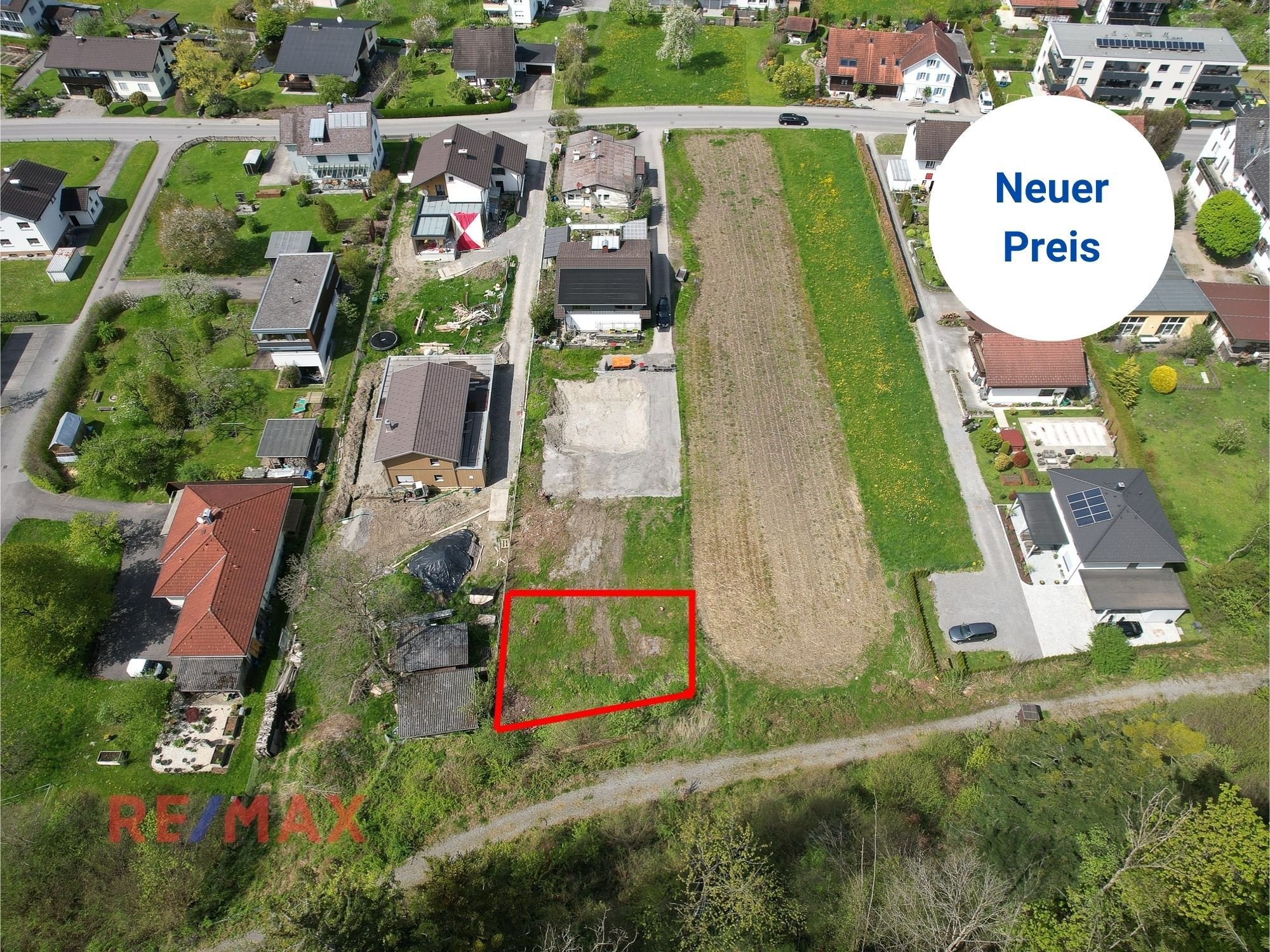 Grundstück zum Kauf 380 m²<br/>Grundstück Sebastian-Kneipp-Straße Feldkirch / Nofels 6800