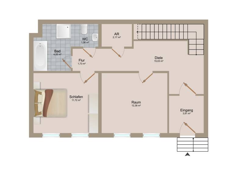 Maisonette zum Kauf 585.000 € 4 Zimmer 110 m²<br/>Wohnfläche 01.07.2025<br/>Verfügbarkeit Plauen (Kantstr.) Dresden 01187