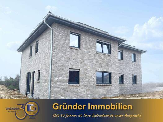 Doppelhaushälfte zum Kauf - Erstbezug provisionsfrei 365.000 € 4 Zimmer 118,5 m² 280 m² Grundstück Fürstenau 49584