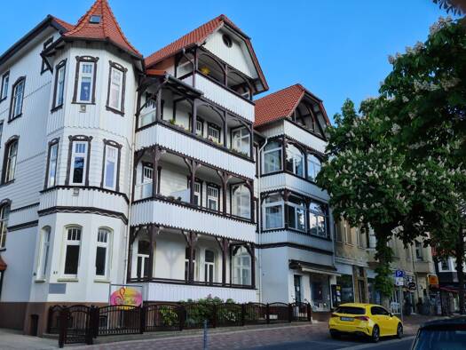 Wohnung zur Miete 400 € 2 Zimmer 50 m² Geschoss 3/4 frei ab sofort Herzog-Wilhelm-Straße 61 Bad Harzburg Bad Harzburg 38667