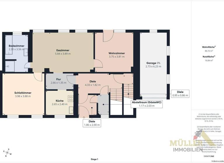 Mehrfamilienhaus zum Kauf 268.000 € 14 Zimmer 224,6 m² 570 m² Grundstück Fraulautern Saarlouis / Fraulautern 66740