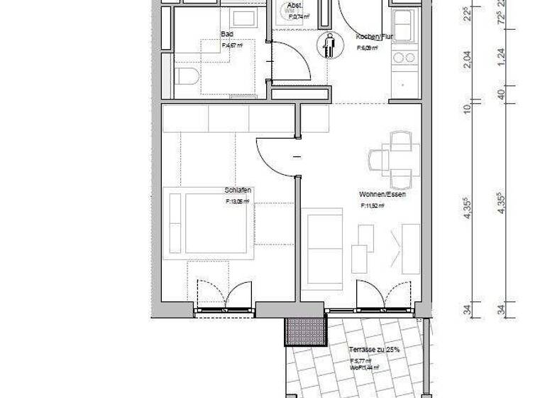 Wohnung zur Miete nur mit Wohnberechtigungsschein 454 € 2 Zimmer 37,7 m² EG frei ab 16.03.2026 Ladehofstraße 31 Westenviertel Regensburg 93049