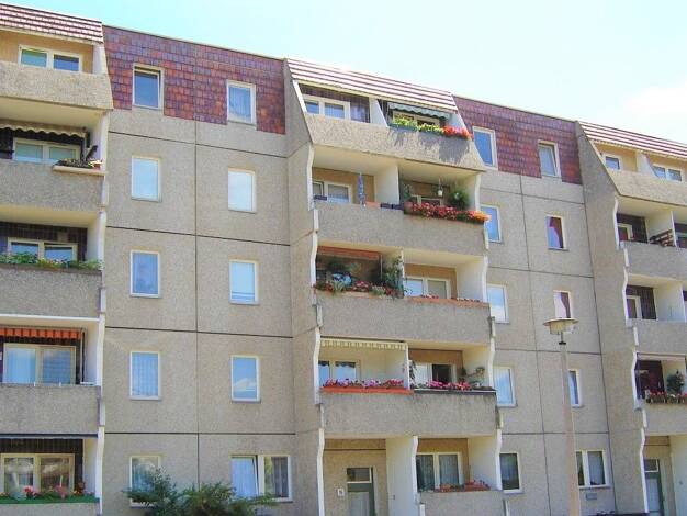 Wohnung zur Miete 290 € 2 Zimmer 48,3 m² 4. Geschoss frei ab sofort Goethestraße 16 Eisenhüttenstadt Eisenhüttenstadt 15890