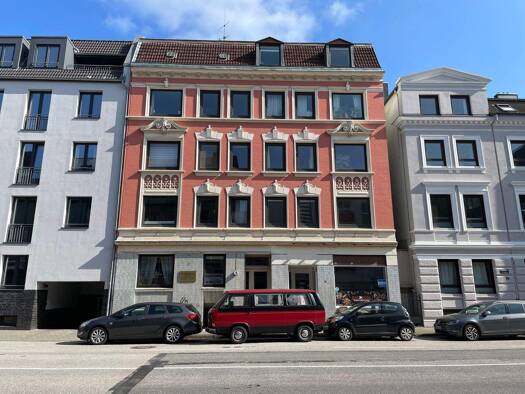 Wohnung zur Miete 890 € 1,5 Zimmer 46 m² 4. Geschoss frei ab 01.03.2026 Heinickestraße 9 Eppendorf Hamburg 20249