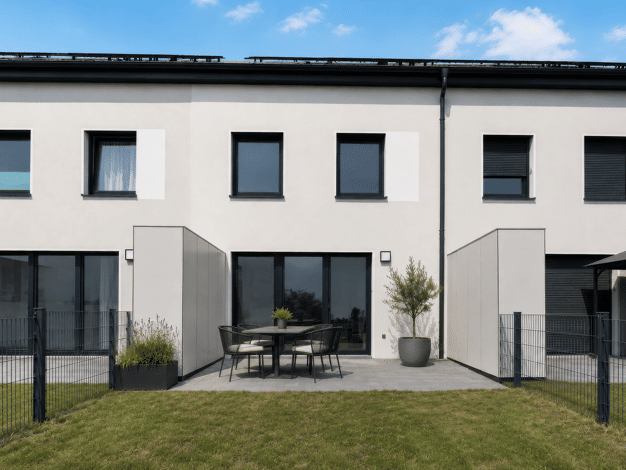 Reihenmittelhaus zur Miete - Erstbezug 2.200 € 4 Zimmer 120 m² 112,7 m² Grundstück frei ab 01.12.2026 Gebersdorf Nürnberg 90449