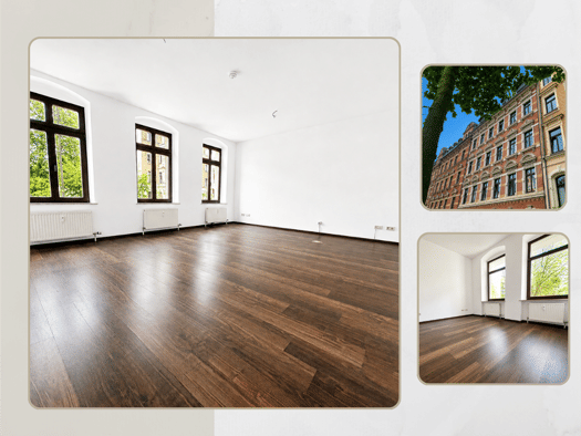 Büro zur Miete 305 € 2 Zimmer 56 m² Bürofläche Barbarossastraße 23 Kaßberg Kaßberg 09112