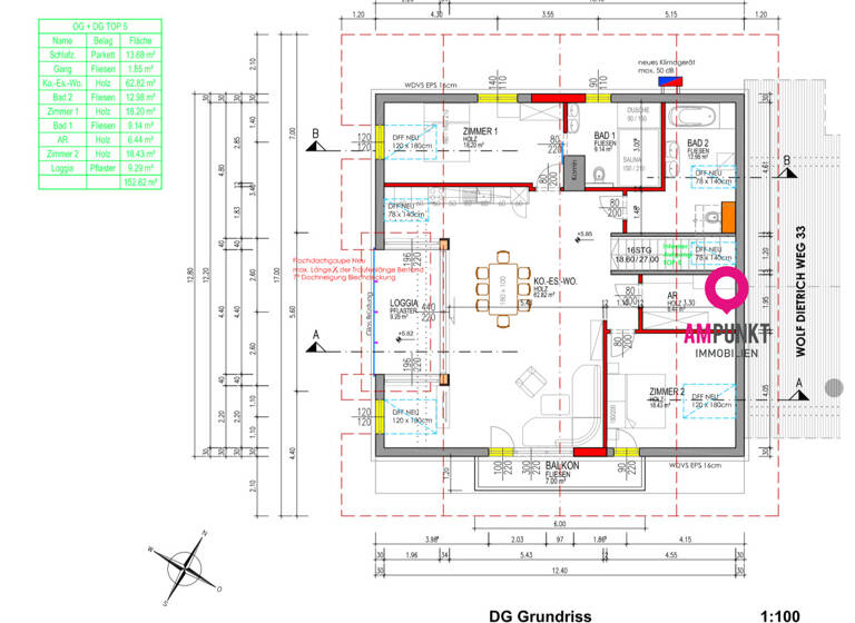 Rohdachboden zum Kauf 450.000 € 4 Zimmer 153 m² 1. Geschoss Mattsee 5163