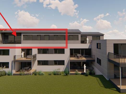 Wohnung zur Miete 1.000 € 3 Zimmer 89 m² Am Rain 8 Stetten Burladingen 72393