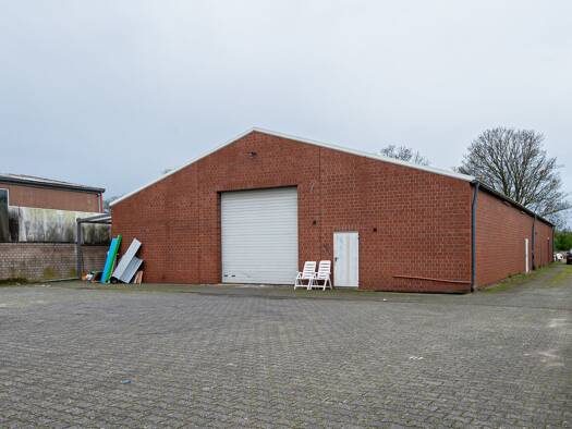 Lagerhalle zur Miete 2.500 € 497 m² Lagerfläche Tüddern Selfkant / Millen 52538