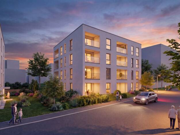 Wohnung zum Kauf - Erstbezug provisionsfrei 235.900 € 1,5 Zimmer 45,8 m² EG Steigle Laupheim Laupheim 88471