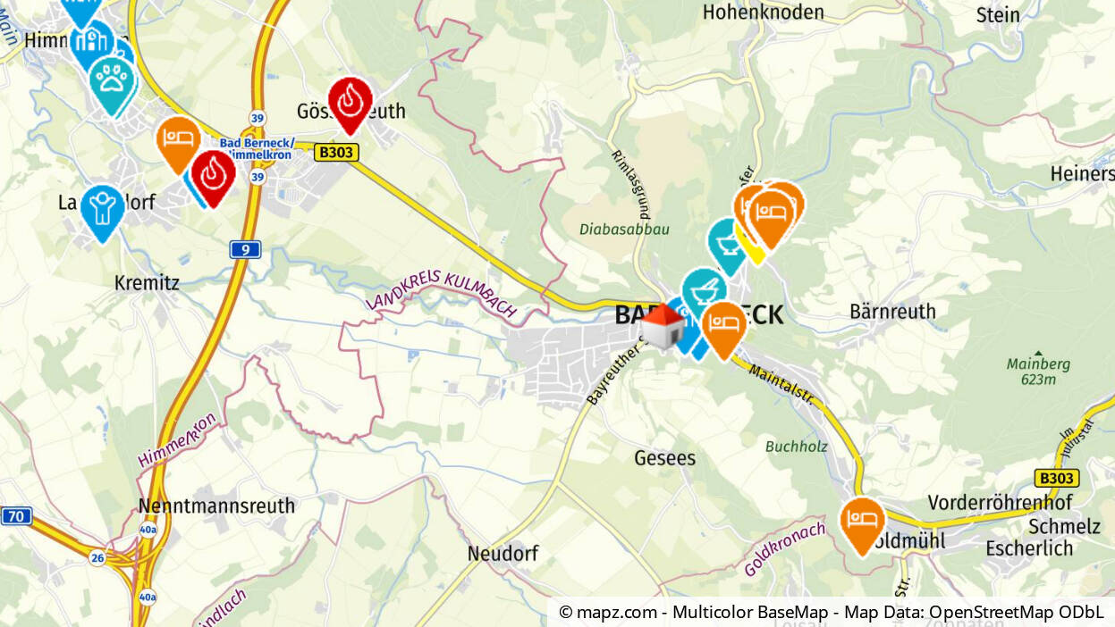 Einfamilienhaus zum Kauf 179.000 € 4 Zimmer 103 m²<br/>Wohnfläche 730 m²<br/>Grundstück Bad Berneck Bad Berneck im Fichtelgebirge 95460