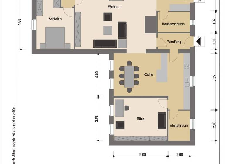 Bungalow zum Kauf 315.000 € 3 Zimmer 151 m² 2.631 m² Grundstück Silberstedt 24887