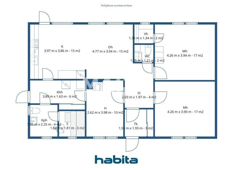 Einfamilienhaus zum Kauf 298.000 € 4 Zimmer 104 m² 1.276 m² Grundstück Alajuoksu 6 Espoo 02920