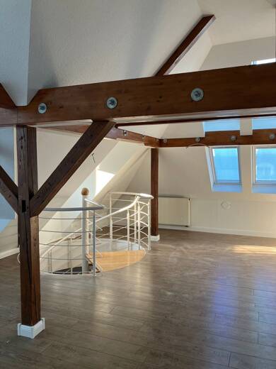 Maisonette zur Miete 545 € 2,5 Zimmer 90 m² Dachgeschoss frei ab sofort Barbarossastraße 81 Kaßberg 914 Chemnitz 09112