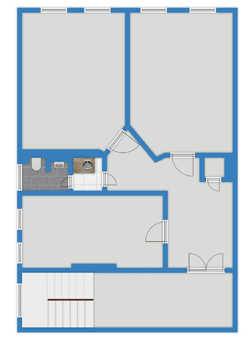 Bürofläche zur Miete 9,46 € 3 Zimmer 93 m²<br/>Bürofläche Leipziger Straße 15 Altstadt Halle 06108