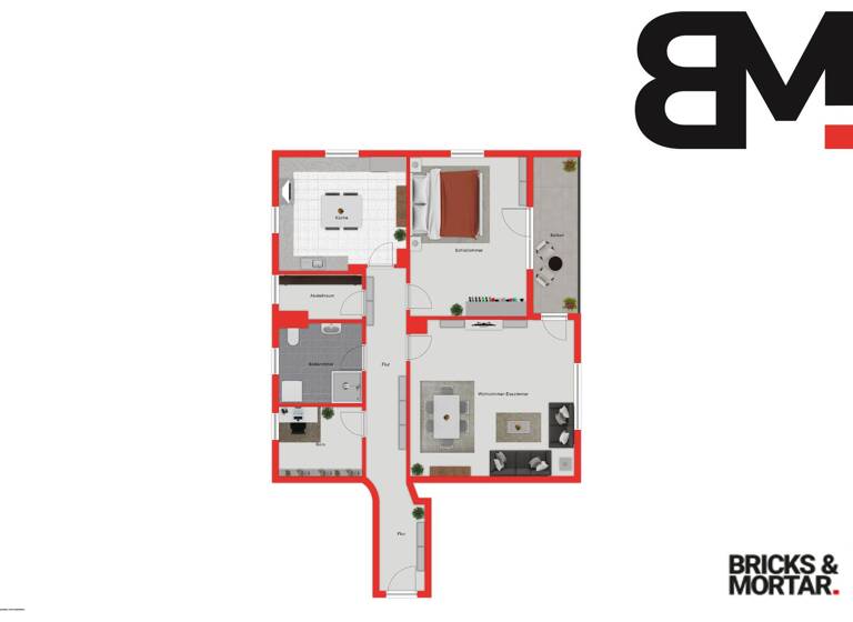 Wohnung zum Kauf 375.000 € 3,5 Zimmer 80,9 m²<br/>Wohnfläche 1.<br/>Geschoss Bad Wörishofen Bad Wörishofen 86825